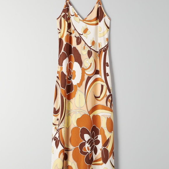 WILFRED ARITZIA Slinky midi slip dress - Picture 6 of 12